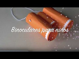 CÓMO HACER BINOCULARES DE PAPEL PARA NIÑOS