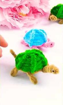 Pipe Cleaner Turtle