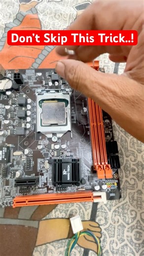 Dead Motherboard Fix | CPU Socket Cleaning & Processor Install |