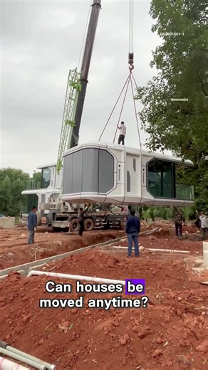 A mobile space capsule home, delivered worldwide at a moment's notice.#mobi #modu #tiny #space #ModularHome #housedesign #shippingworldwide #spaceheater #tinyhome #containerhouse #applecapsule #prefabhouse #mobilehouse #Spacecapsule #mobilehouses