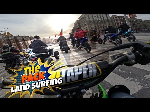 Kx65 riding with the pack