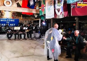 30K views · 361 reactions | Last night MC Moonlight reunite with St Kitts first and only white man Calypso King “Lord the Math Too Hard” who return after yrs of living away! He won in an upset 34 yrs ago in 1991 beating greats like Ellie Matt and Sacrotes! | Everton Obi Powell | Facebook