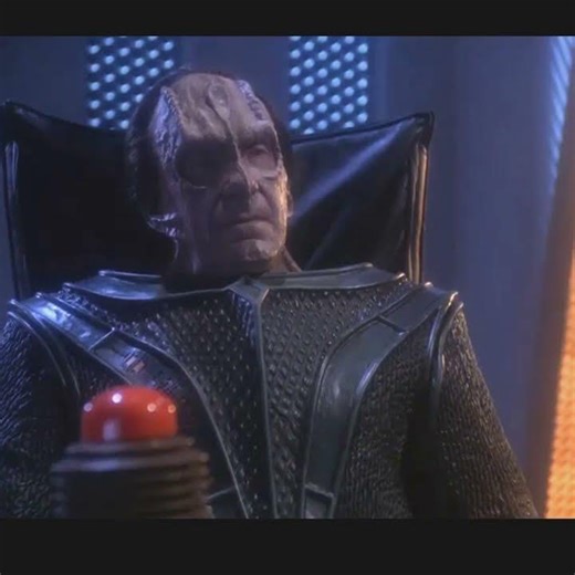 Picard warns Madred about teaching children to hate - Star Trek The Next Generation