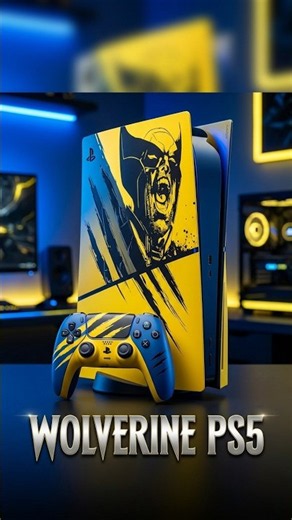 Brand New PlayStation Console, Wolverine Limited Edition Looks WILD 🫡 #marvel #sony #shorts