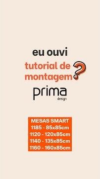 Como montar a mesa Smart Prima Design | Guia Completo