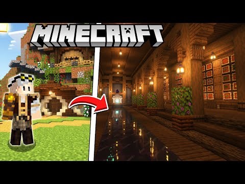 CONSTRUINDO A MAIOR SALA DE BAÚS - MINECRAFT SURVIVAL #5