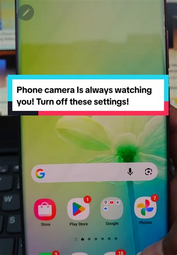 Disable Phone Camera Settings for Privacy