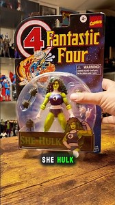 UNBOXING: Marvel Legends Fantastic Four Retro Card SHE-HULK! 💚💪
