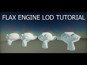 Flax Engine LOD Tutorial - How To Create LODs in Blender