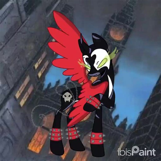 Mlp Spawn. Base by Halentia. #spawn #alsimmonsspawn #mlp #imagecomics #toddmcfarlanespawnedit