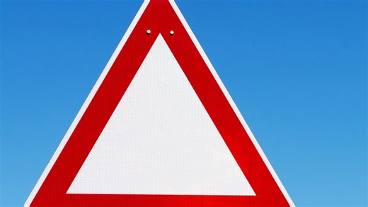Drivers baffled by 'incomplete' blank road signs - do you know what they mean?