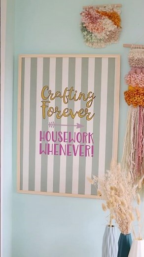 How to make a framed wall print at home. Prints with beautiful quotes