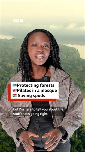🇨🇩🌳 The world's largest protected tropical rainforest reserve is to be created in the Democratic Republic of Congo. The BBC's Myra Anubi takes a look at some of the positive news stories that have caught her eye recently. 🎧 More uplifting stories on our podcast People Fixing the World: https://bbc.in/3LgjmBy | BBC World Service