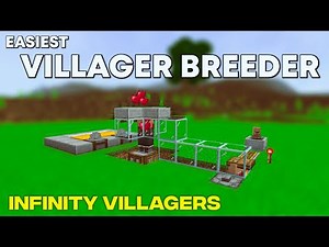 Easy Villager Breeder In Minecraft Pe/Bedrock/Java 1.20 | Villager Breeding Farm Minecraft 1.20