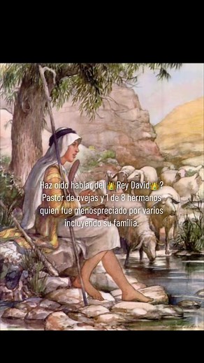 👑 La historia del rey David en breve 👑David sobresalio entre todos los reyes de Israel. Sigueme para mas historias. #reydavid #diosteama #diosesamor #jesuslovesyou #kingdavid #israel #godisgood #godislove #jesuslovesyou #jesuslives #cristovive #labiblia #historiadelreydavid #historiasbiblicas #historiasbiblicasniños #cristianos #alabanzacristiana #jesussaves