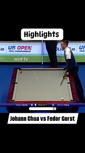 124K views · 1.8K reactions | Johann Chua vs Fedor Gorst US OPEN POOL CHAMPIONSHIP HIGHLIGHTS #billardstrickshot #billiardsph #ajmanas #billiardschallenge #billiardslegend #10ballchampionship #billiardtournament #contentcreator #billiardslovers #billardpool #billiards #billards #billardtime | Jam'z Cue Jamil | Facebook