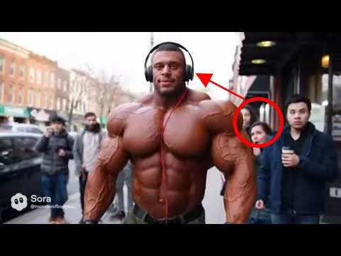 Beyond the Gym: Shirtless Bodybuilders' Unstoppable Presence in Public