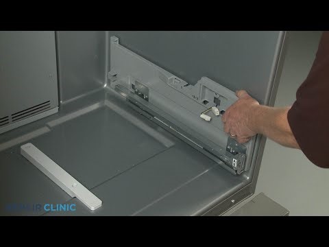 KitchenAid 5 Door Refrigerator Right Pantry Drawer Slide Replacement W11294512