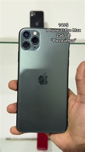 Compra única: iPhone 11 Pro Max 256GB por $149