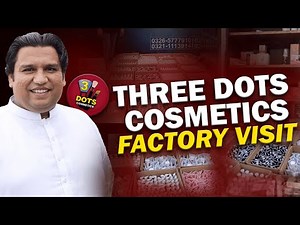 "How Cosmetics Products Are Made | Three Dots Cosmetics Factory Tour & Manufacturing Process"