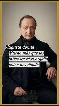 More than interests, it is pride that divides us. Auguste Comte