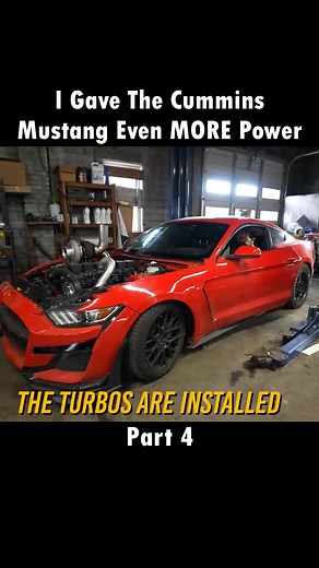 Part 4: I Gave The Cummins Mustang Even MORE Power #westen #westenchamplin #westend #mustang