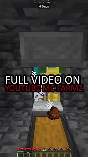 ZOMBIE SPAWNER FARM - JAVA AND BEDROCK #gaming #autofarm #minecraft #redstone #minecraftbuilds