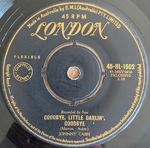 Johnny Cash - Goodby Little Darlin' Goodbye / You Tell Me