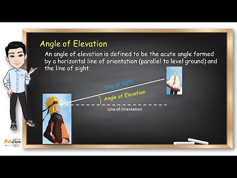 Angles of Elevation & Depression | Solving Problems Involving Right Triangles || Plane Trigonometry