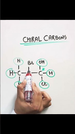 How to predict numbers of Chiral carbons in the organic compound ?? #ytshorts