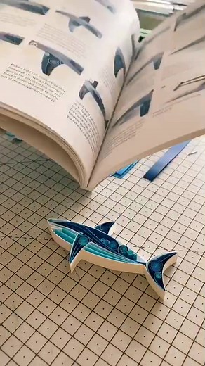 DIY Shark Quilling Tutorial: Senaruna Crafting