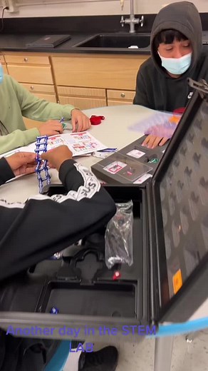 I love STEM projects. It truly makes me happy seeing them enjoy new things while working together! #edutokmotivation #fyp #middleschool #teachersoftiktok #STEM #science #technology #engineering #math #circuts