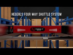 Four-Way Shuttle System | Smart High-Density Storage by HEGERLS