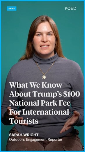 KQEDNews on Instagram: "Starting Jan. 1, visitors to the United States will have to pay $100 each to enter some of the country’s most popular national parks — on top of existing entry fees. U.S. Department of the Interior Secretary Doug Burgum announced over Thanksgiving week that entry fees for 11 national parks — including Yosemite National Park — are going up for foreign visitors only in 2026. And while park entry fees for U.S. residents will remain the same, typically $35 per vehicle or $80