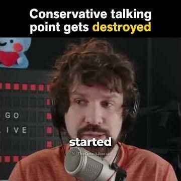 Destiny DISMANTLES Conservative Pundit