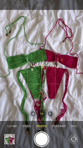 crochet kini dreaming 💭#crochetbikini #crochet #crochetsummer #handmadebikini #crochetswimwear