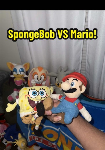 Replying to @Nicole Carr #mario #spongebob #nintendo #nickelodeon #fyp | spongebob