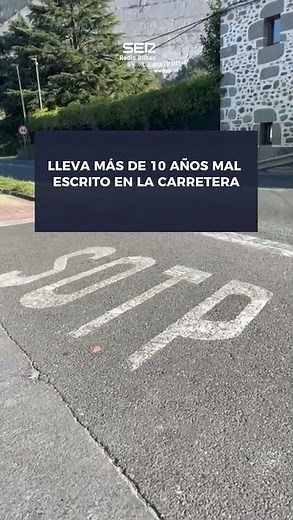 The “SOTP” of Orozko: the error in a STOP sign that has gone more than ten years without anyone c...
