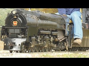 live steam Pennsylvania PRR Q2 Prototype model train Mill Creek Central duplex 2016