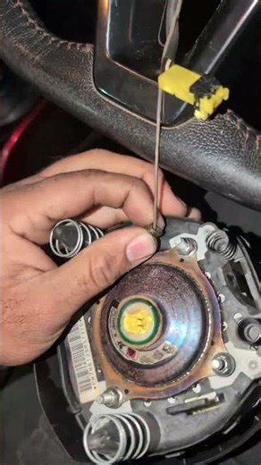 Nissan Note e-Power Steering Pad Replacement After Accident | Airbag Fixed ✅