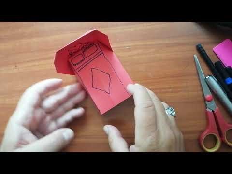 Origami Bed | Easy Paper Bed Tutorial 🛏️✨
