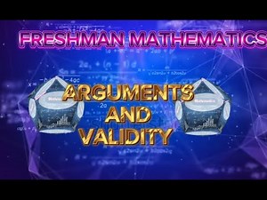 Arguments and Validity|Freshman Maths| By Afaan Oromoo