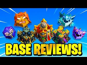 LIVE BASE REVIEWS + PROGRESSION ADVICE! No Tags in Chat.