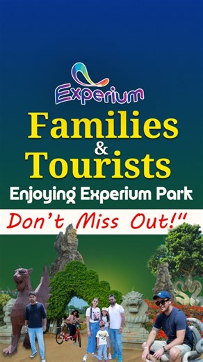 Experium | ✨ Families & Tourists Enjoying Experium Park ✨ 🎟️ Ticket Price: Weekdays: ₹700 Weekends: ₹1000 “Experium: Where Nature Becomes Art” This... | Instagram