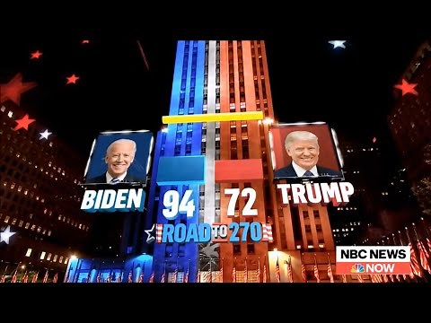 Election Night 2020 - Highlights: All State Calls/Projections (NBC News)