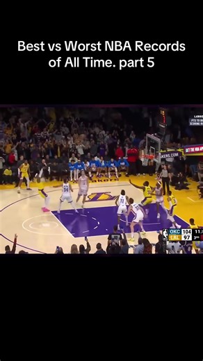 Best vs Worst NBA Records of All Time #basketball #NBA #USA