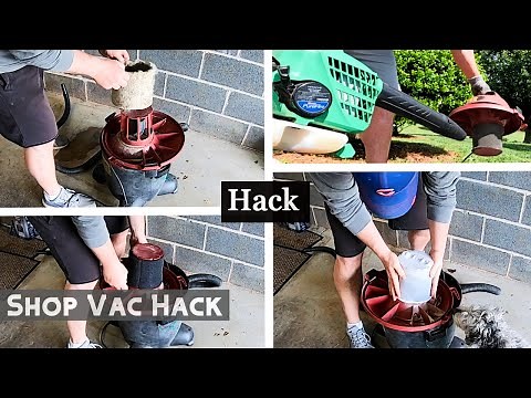 Shop Vac Hack - No More Expensive Filters