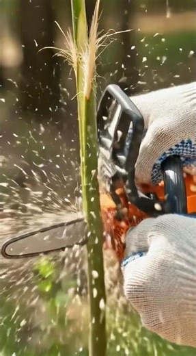 Keychain STIHL vs Small Palm (Ultra Realistic Cut)