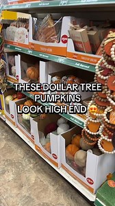 THESE DOLLAR TREE PUMPKINS LOOK HIGH END!! Dollar Tree #dollartree #dollartreefinds | Dollar Tree Dollie