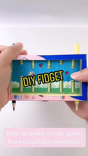 DIY Fidget Toy: Handmade Recyclable Materials Tutorial